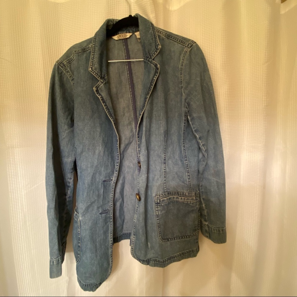 Orvis Denim Blazer/ jacket